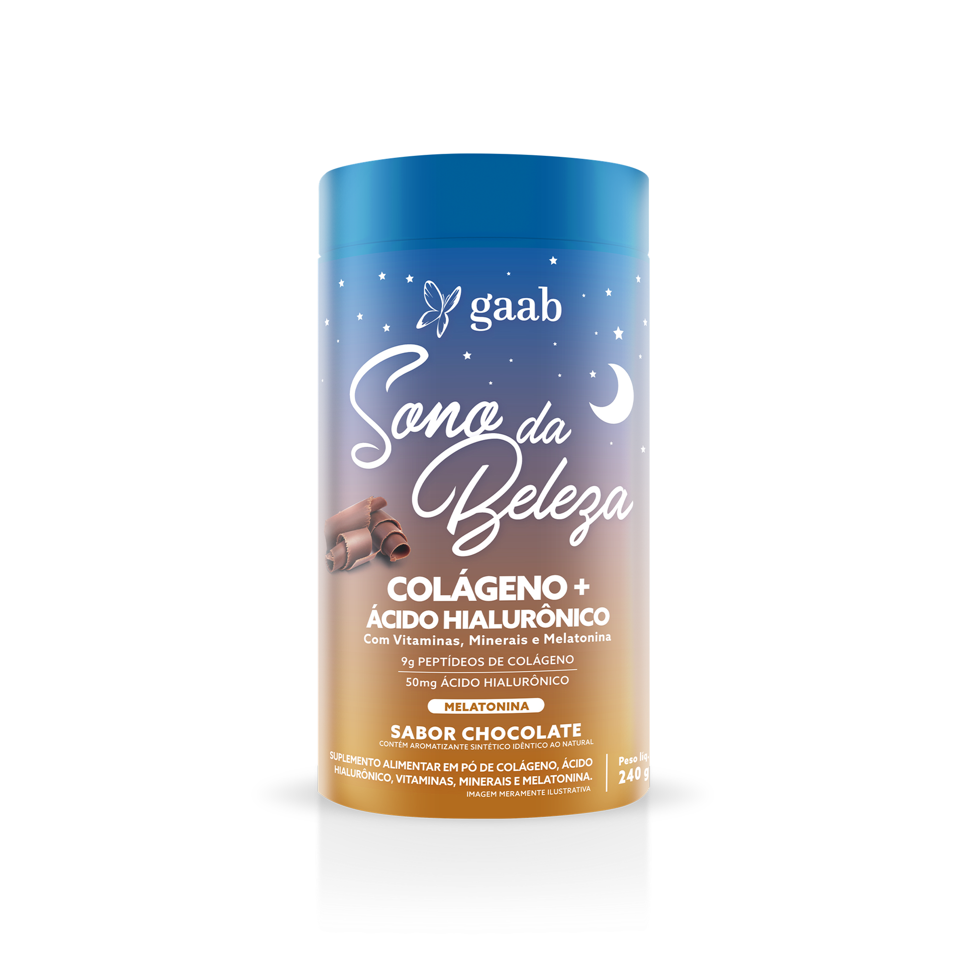 Sono de Beleza Sabor a Chocolate 240Gr