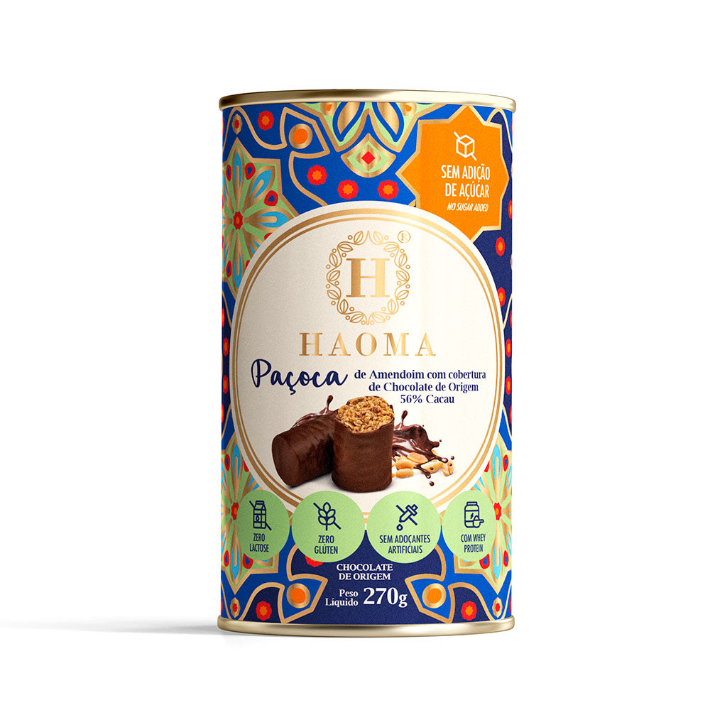 Paçoca De Chocolate Y Cacahuete Lata 270Gr