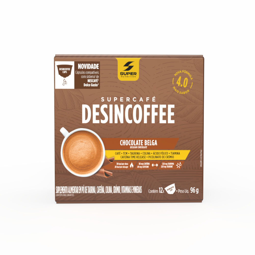 Desincoffee CAPS - Chocolate Belga x 12 cápsulas