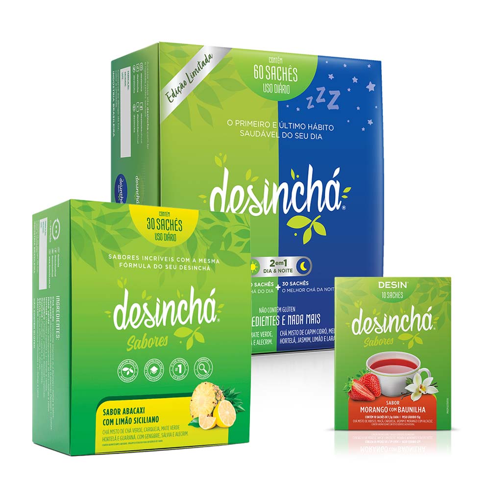 Té combinado (mixto, piña, fresa)