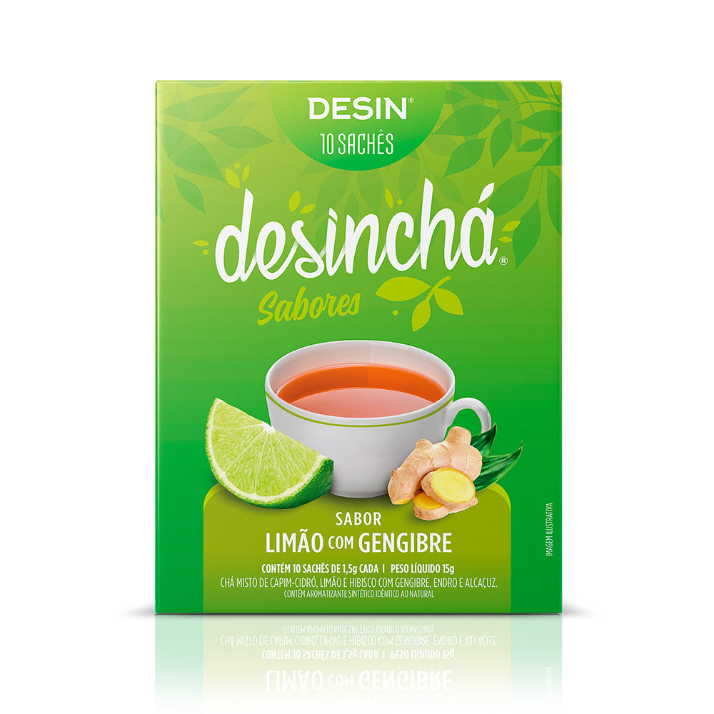Desinchá Limón C/Jengibre 10 Sobres