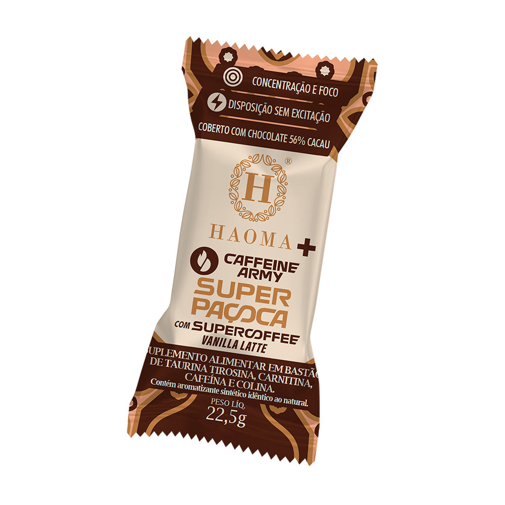 Super Paçoca con SuperCoffee Vainilla Latte - 225G
