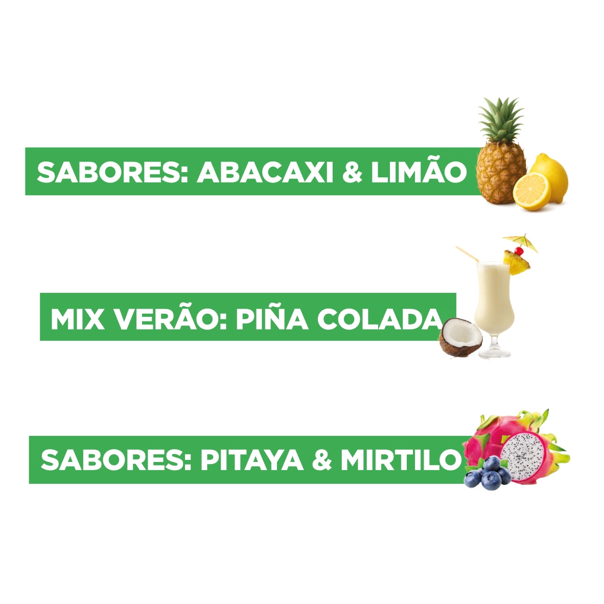 Caixa Vidro Desinchá - Sabores de Verão