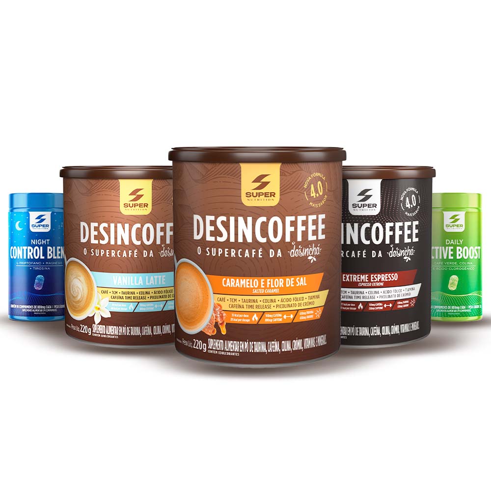 Combo Desincafé + SuperCaps