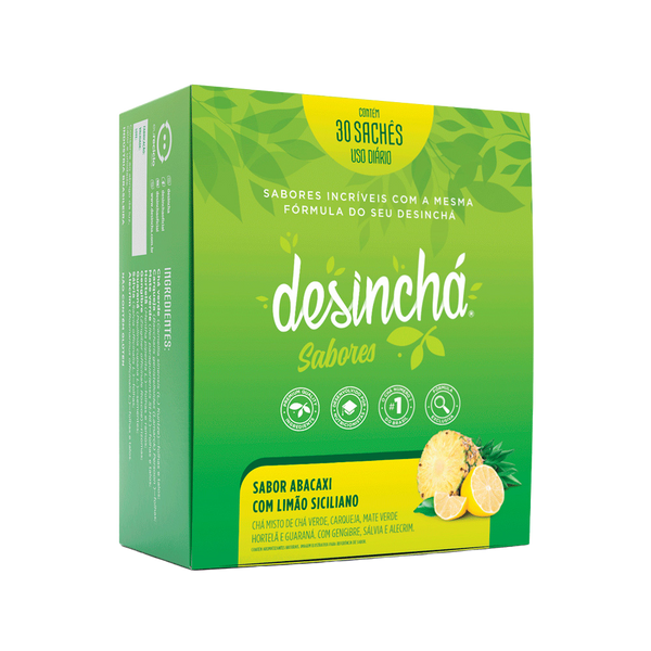 Desinchá Sabores (Piña con limón) - 30 sobres