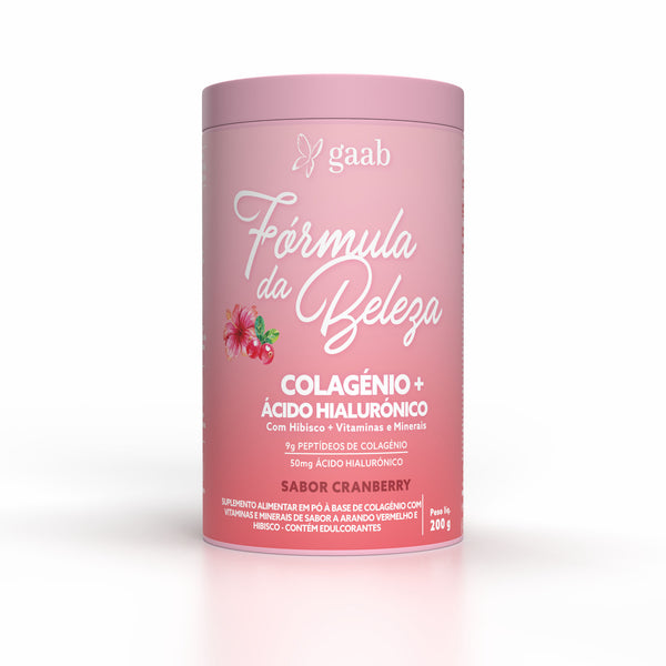 Gaab Colágeno + Ácido Hialurónico Sabor Arándano 200Gr