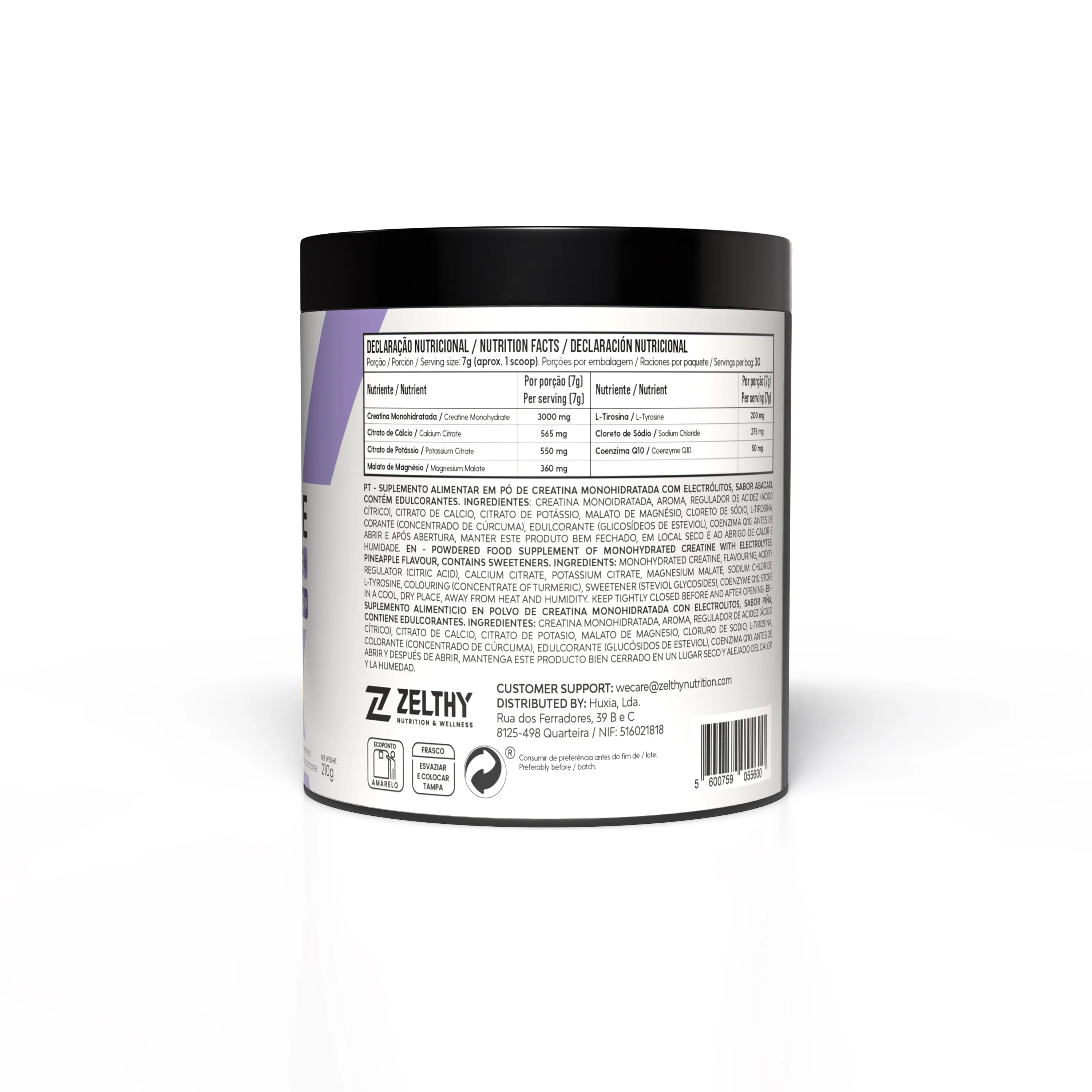 Creatina + Electrolitos 210g