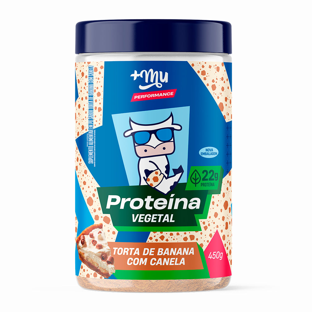 Muke Proteína Vegetal - Plátano y Canela - Bote 450gr