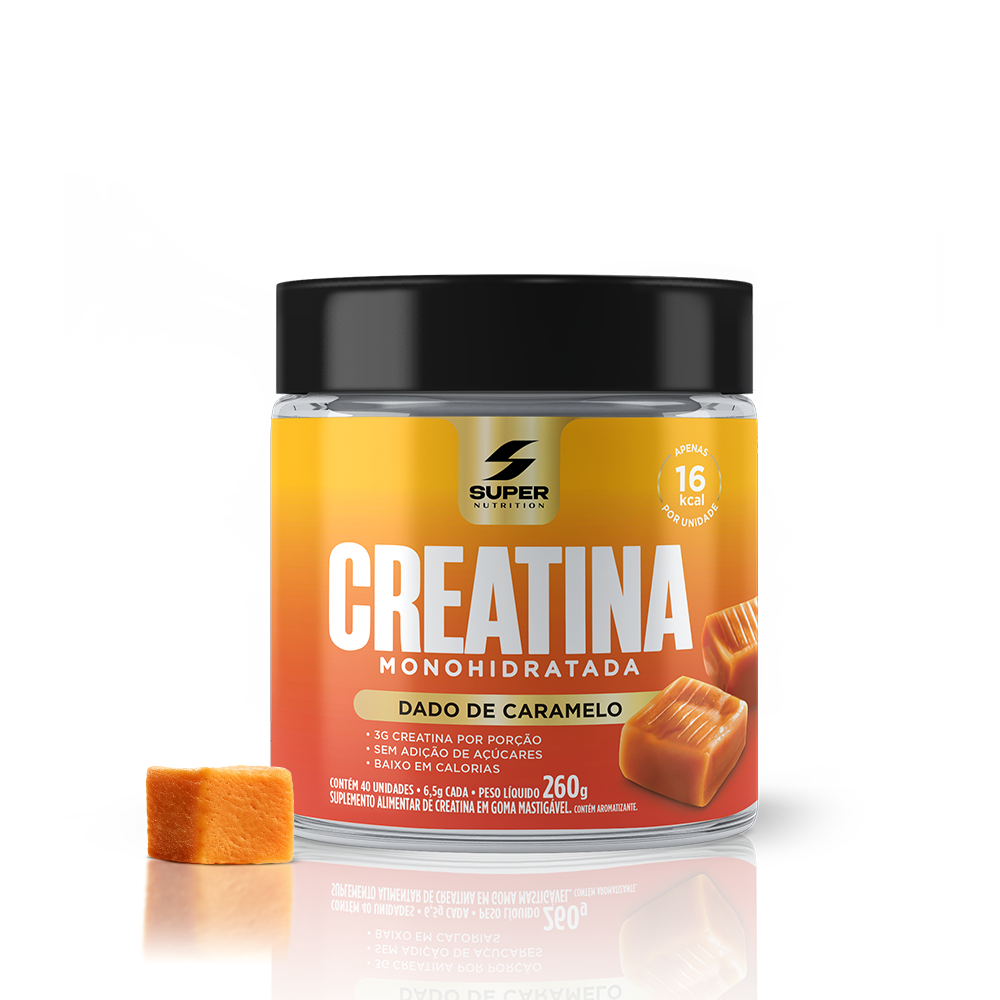 SUPERNUTRITION | 40 unidades | Creatina - Caramelo