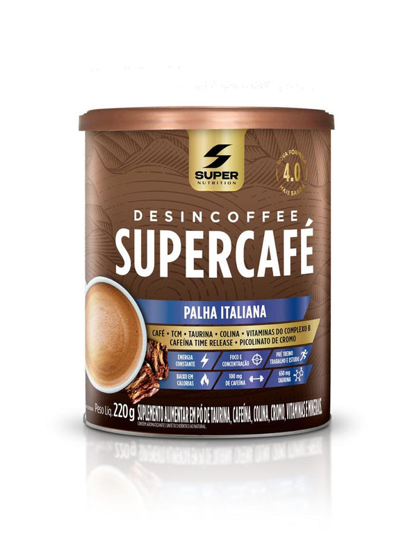 SUPERCAFÉ | 220g Lata | Palha Italiana