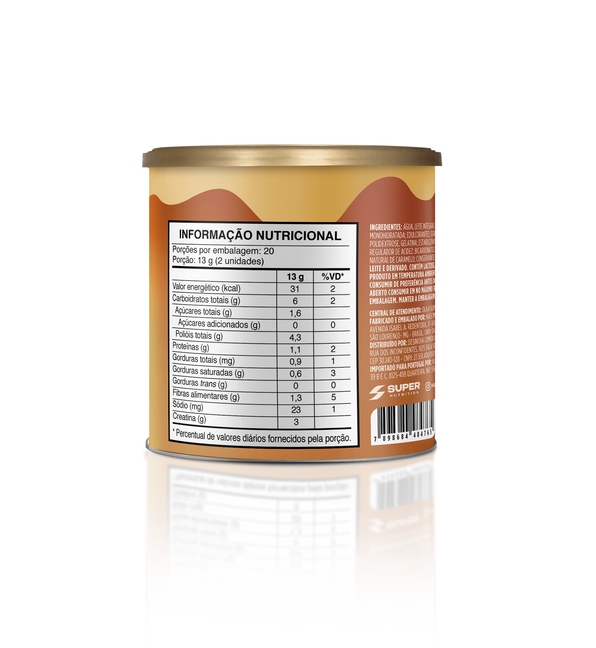 SUPERNUTRITION | 40 unidades | Creatina - Caramelo