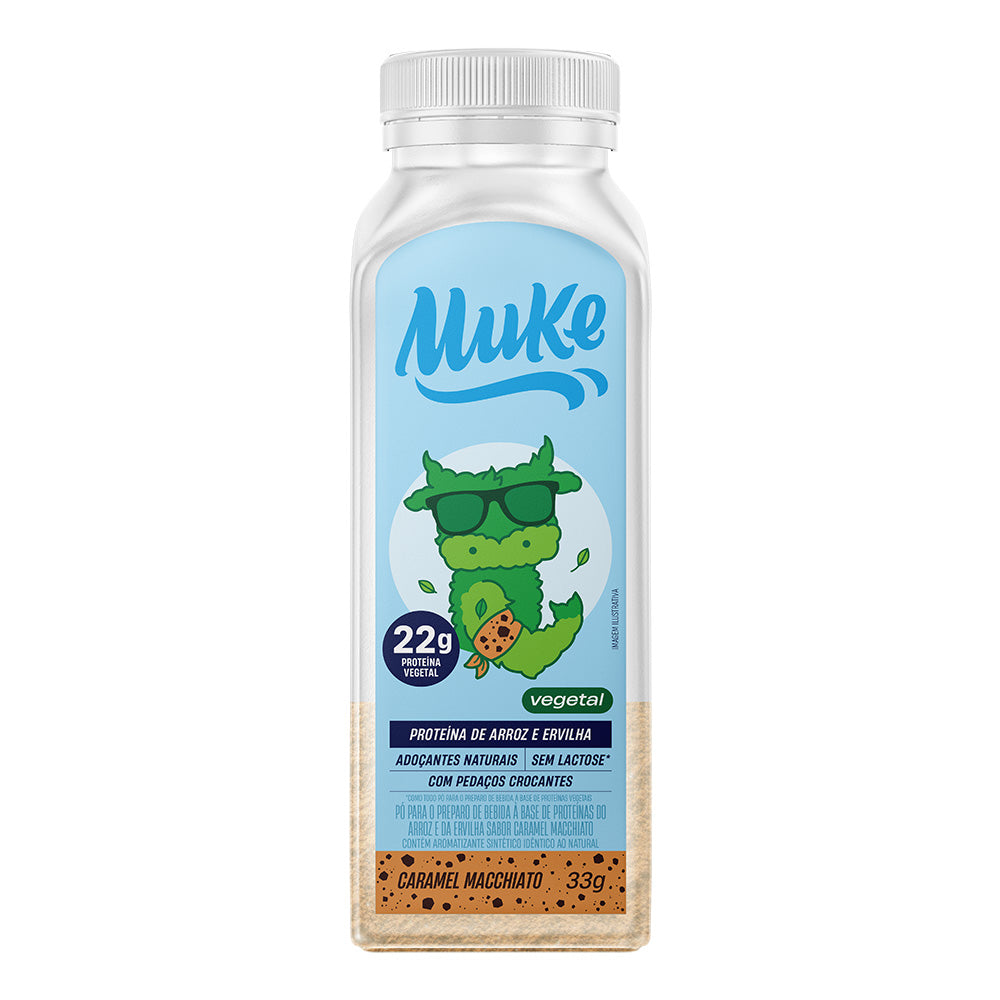 Muke Proteico Vegetal - Caramelo Macchiato - Botella 35gr
