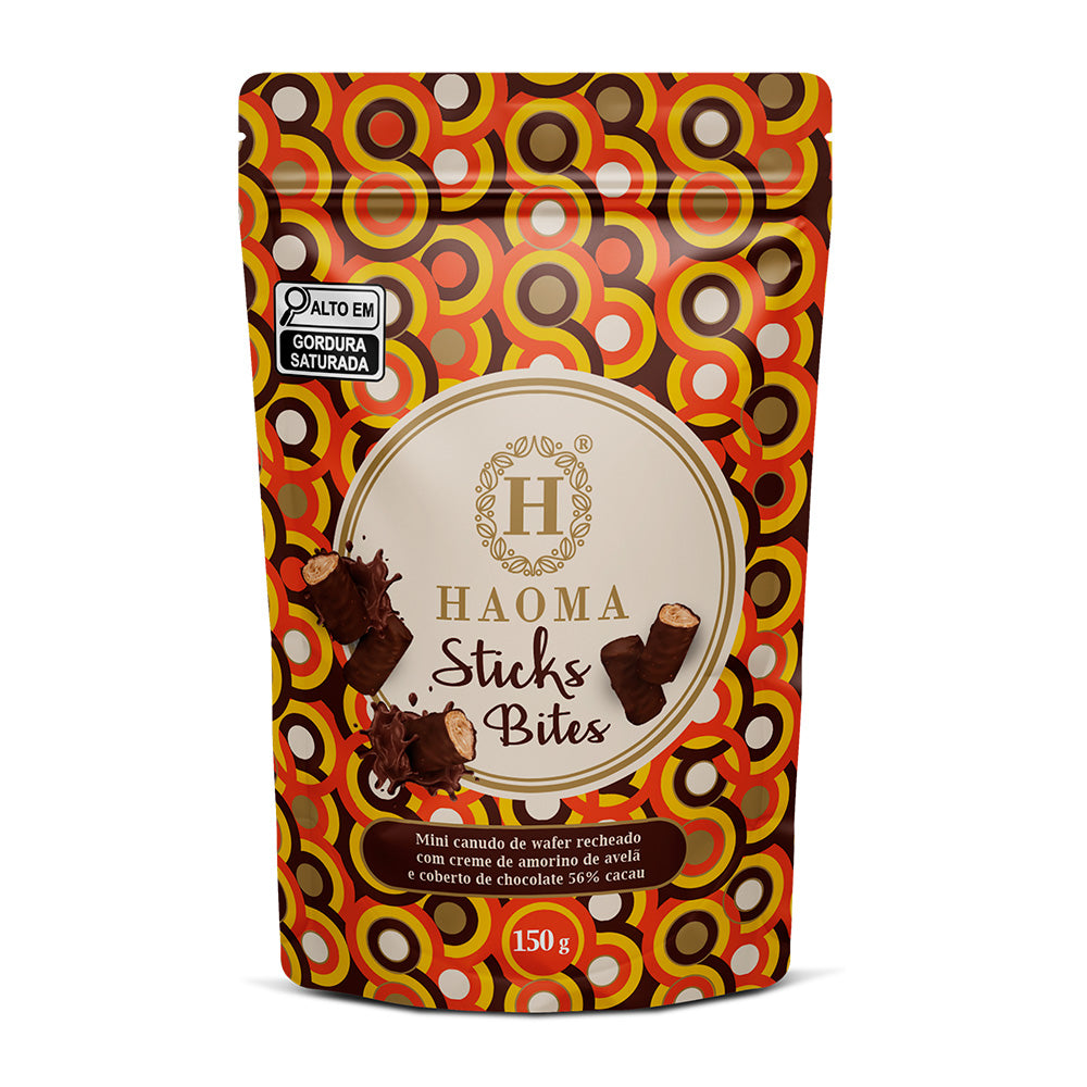 Bites Sticks de Chocolate 56% Cacao - 150G