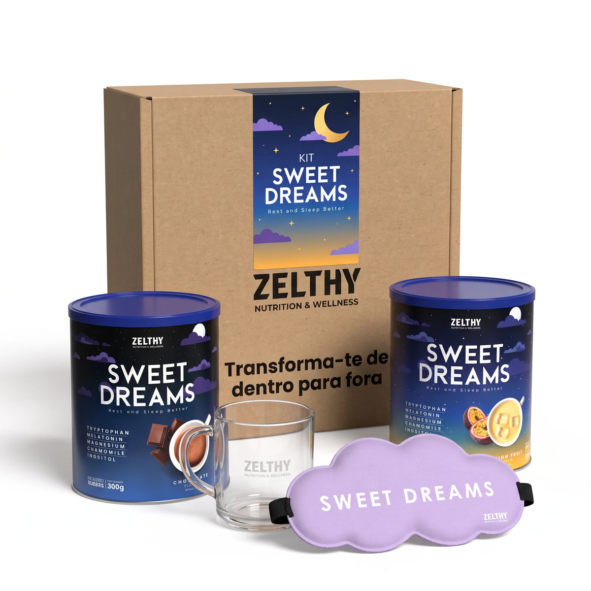 Kit Sweet Dreams duo caneca + mascara