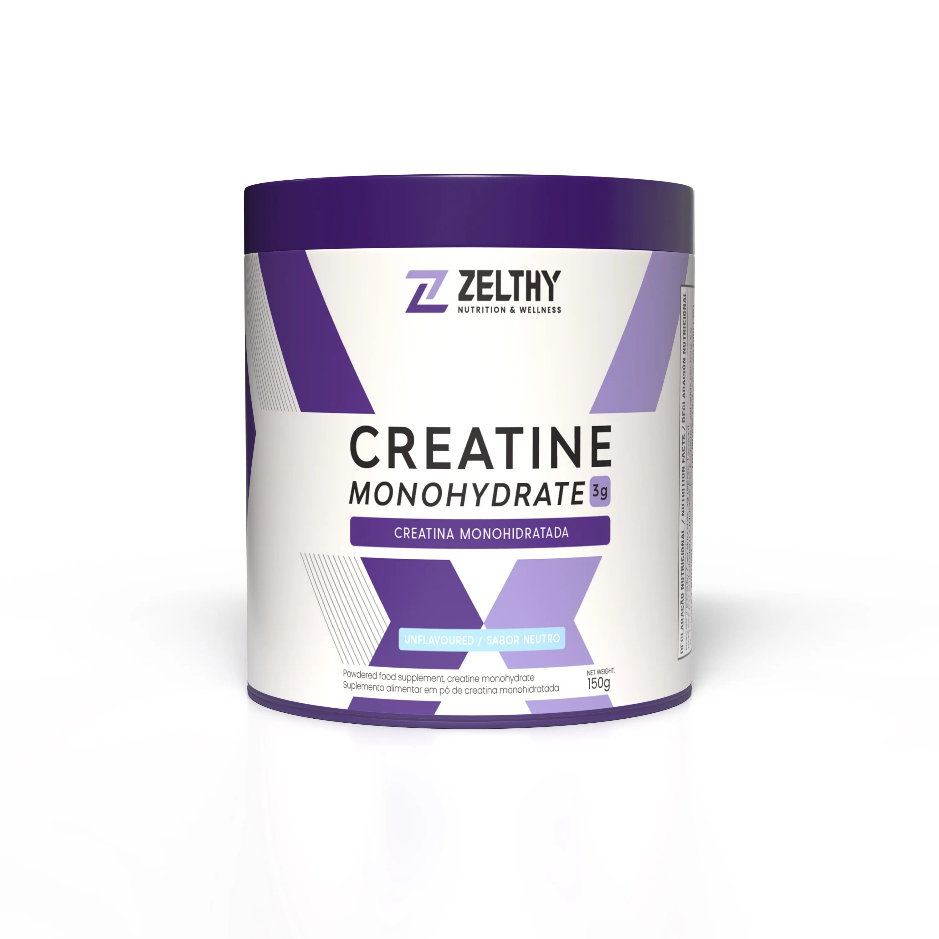 Creatina Monohidratada Sem Sabor 150g